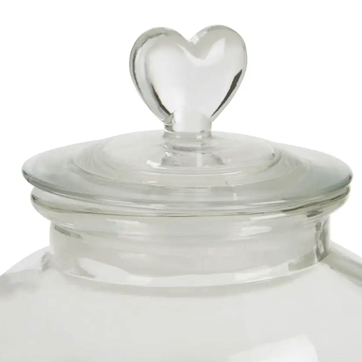 Loves Me Glass Storage Jar - Small