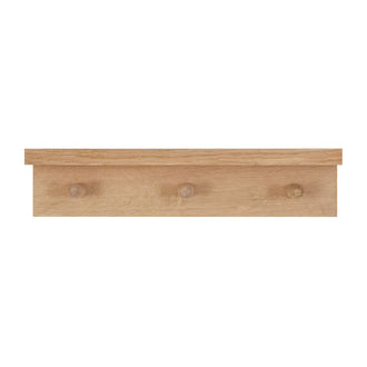 Oak Picture Shelf And Hooks - 3 - Coat Hooks & Hall Storage