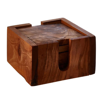 Olive Wood Coasters - Square - 