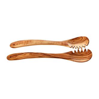 Olive Wood Salad Servers - Tableware & Entertaining