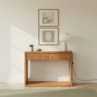 Pandon Console Table With Drawers