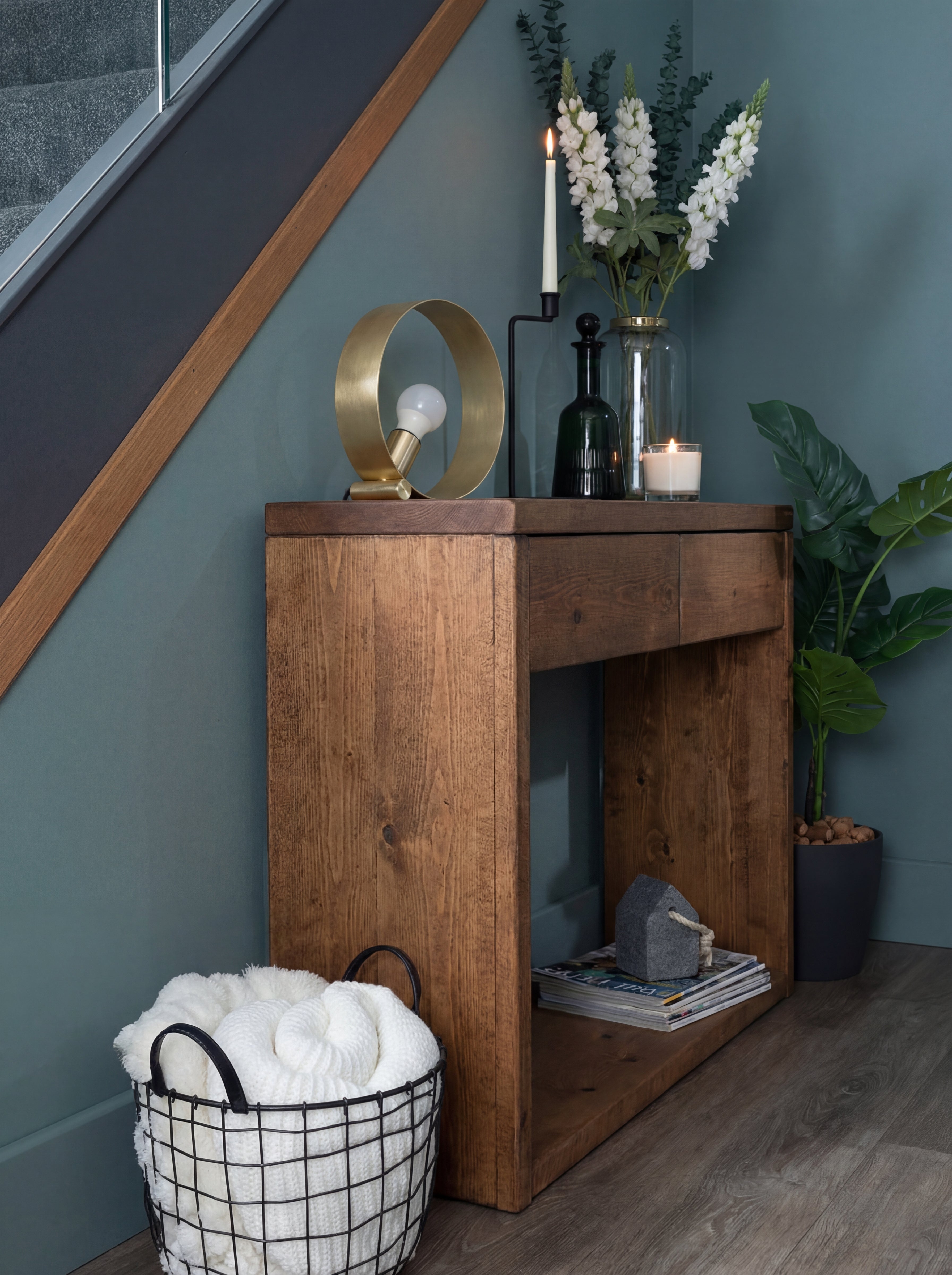 Pandon Console Table With Drawers - Console Table