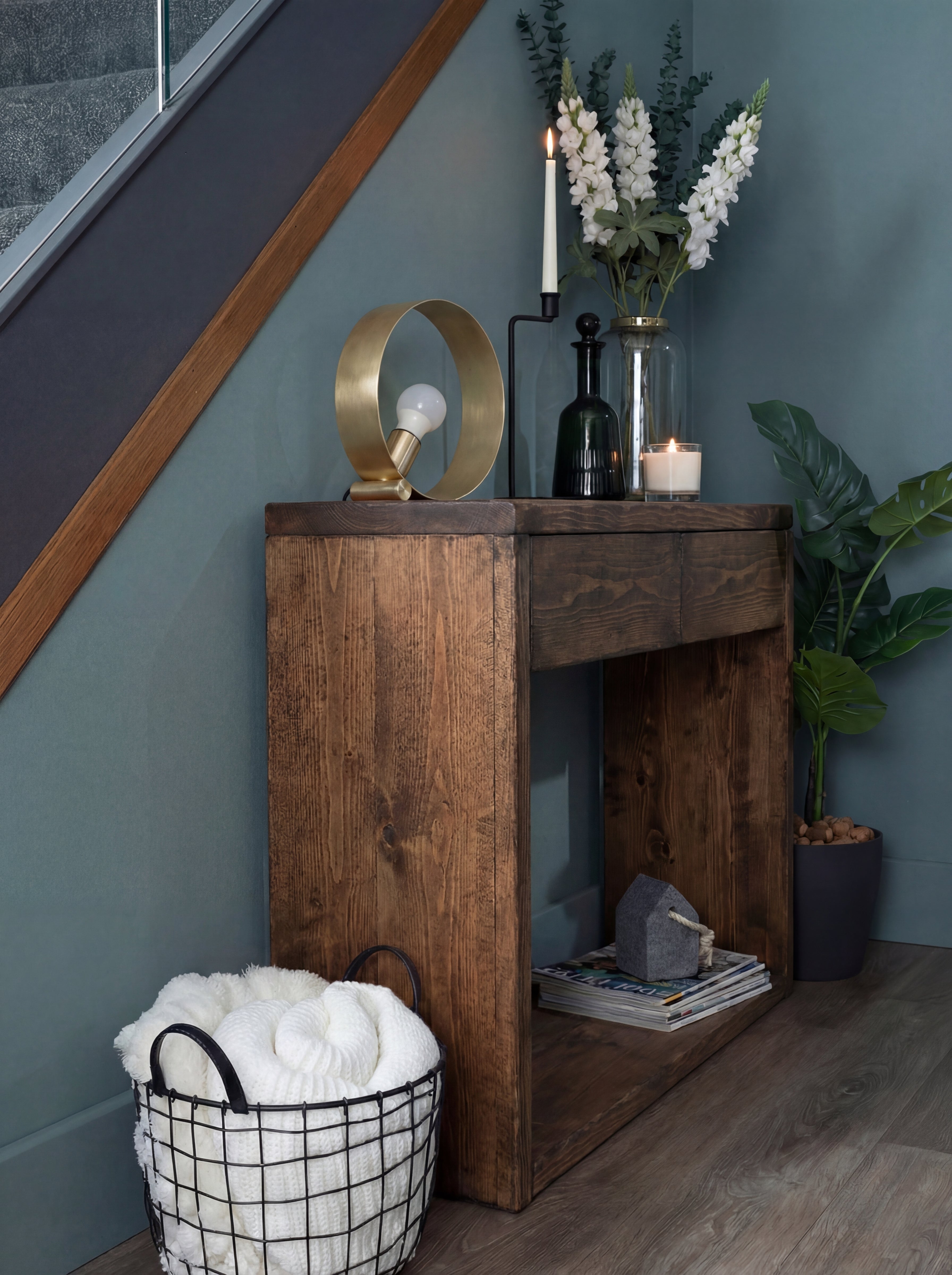 Pandon Console Table With Drawers - Console Table