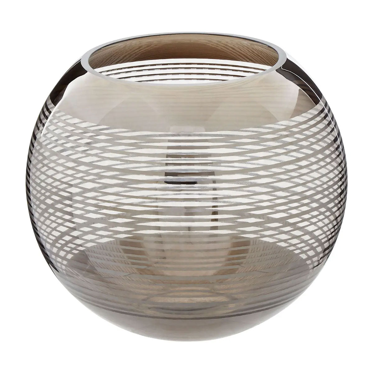 Round Metallic Vase