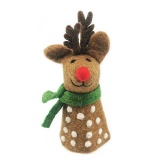 Rudolph Reindeer Christmas Tree Topper - Christmas Decorations