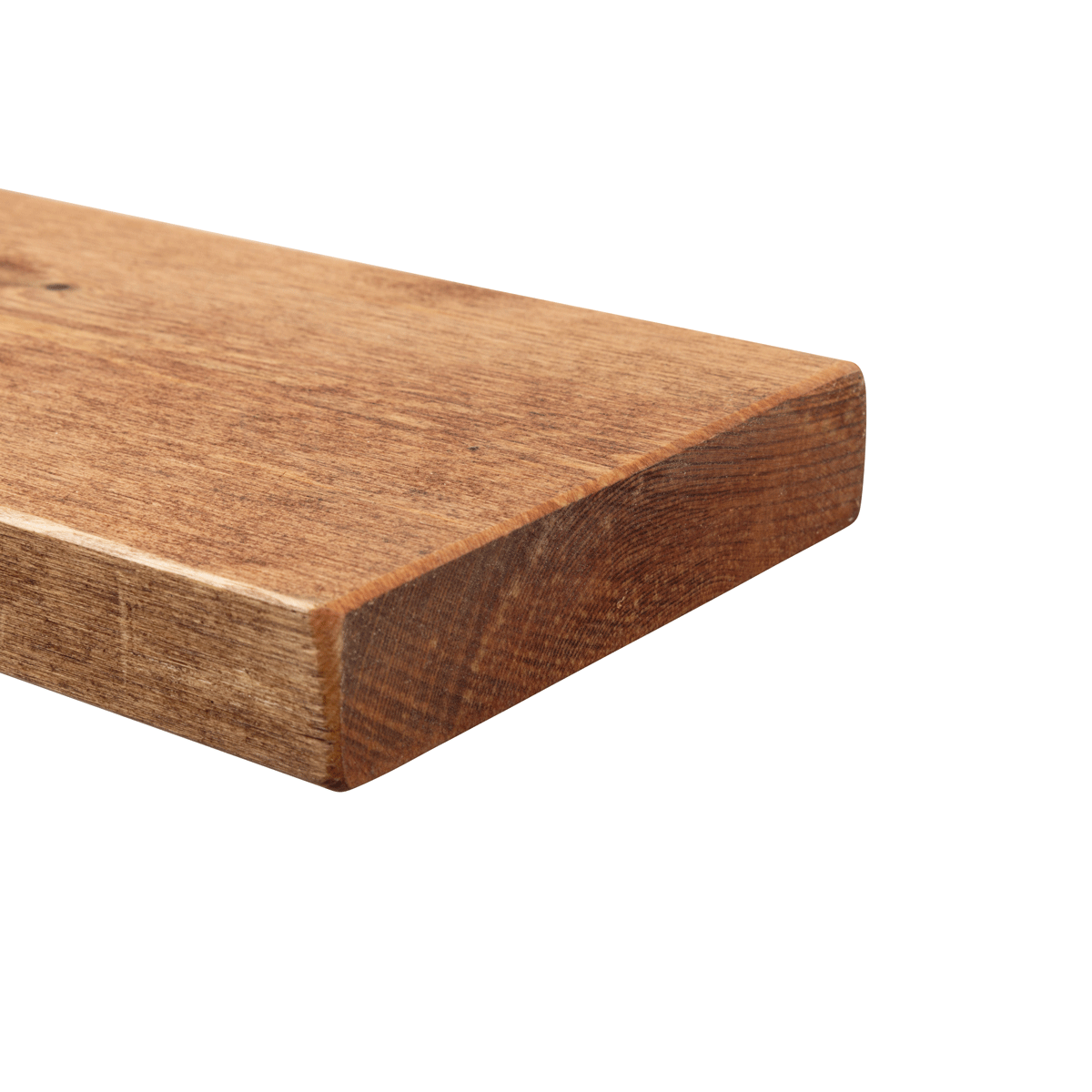 Rustic Floating Shelf 14.5cm x 3.5cm - Teak