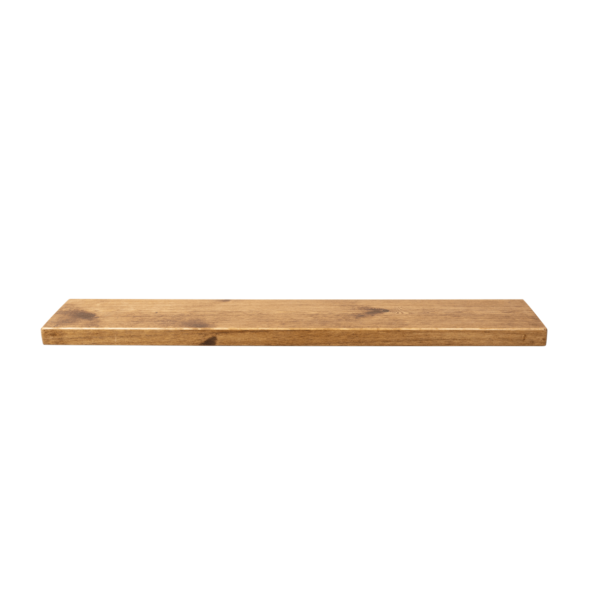 Rustic Floating Shelf 14.5cm x 3.5cm - Medium Oak