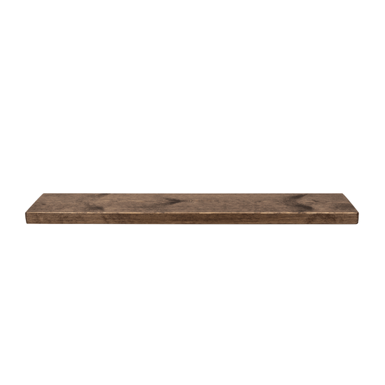 Rustic Floating Shelf 14.5cm x 3.5cm - Walnut