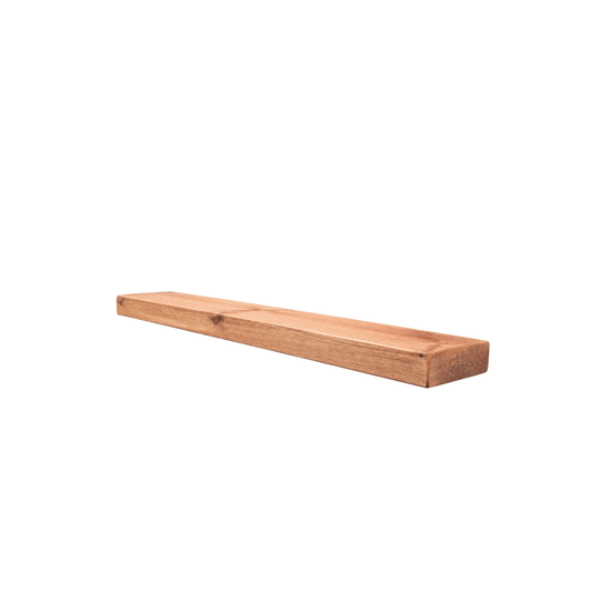 Rustic Floating Shelf 14.5cm x 4.5cm - Teak