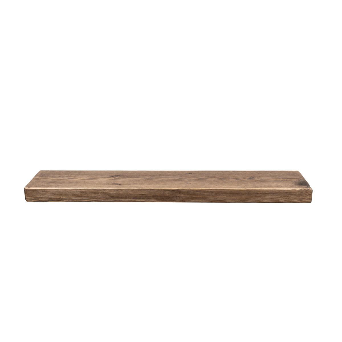 Rustic Floating Shelf 14.5cm x 4.5cm - Walnut