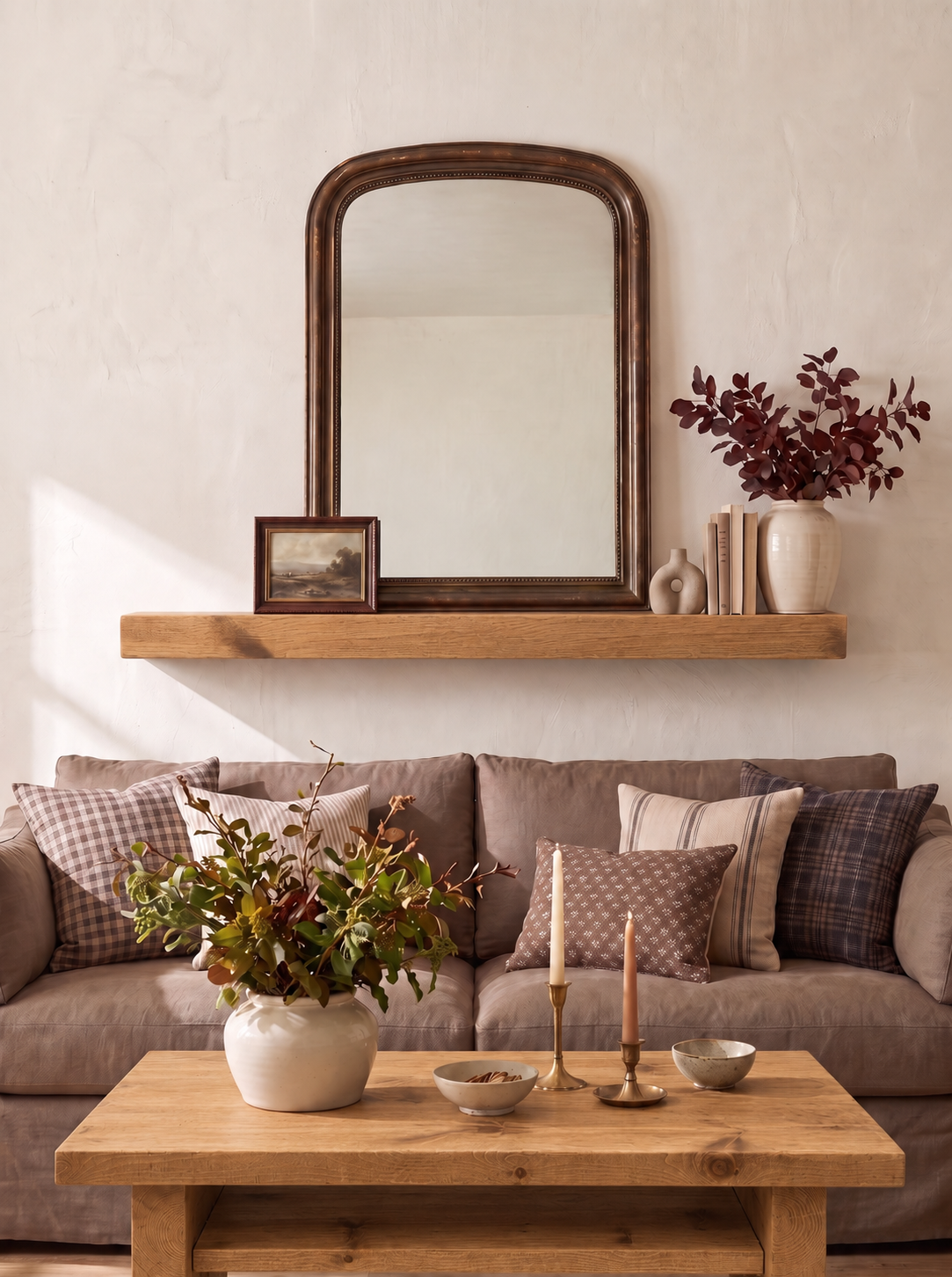 Rustic Floating Shelf - 14.5cm x 7cm - Floating Shelves