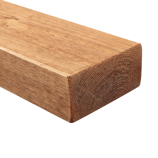 Rustic Floating Shelf 14.5cm x 7cm - Teak