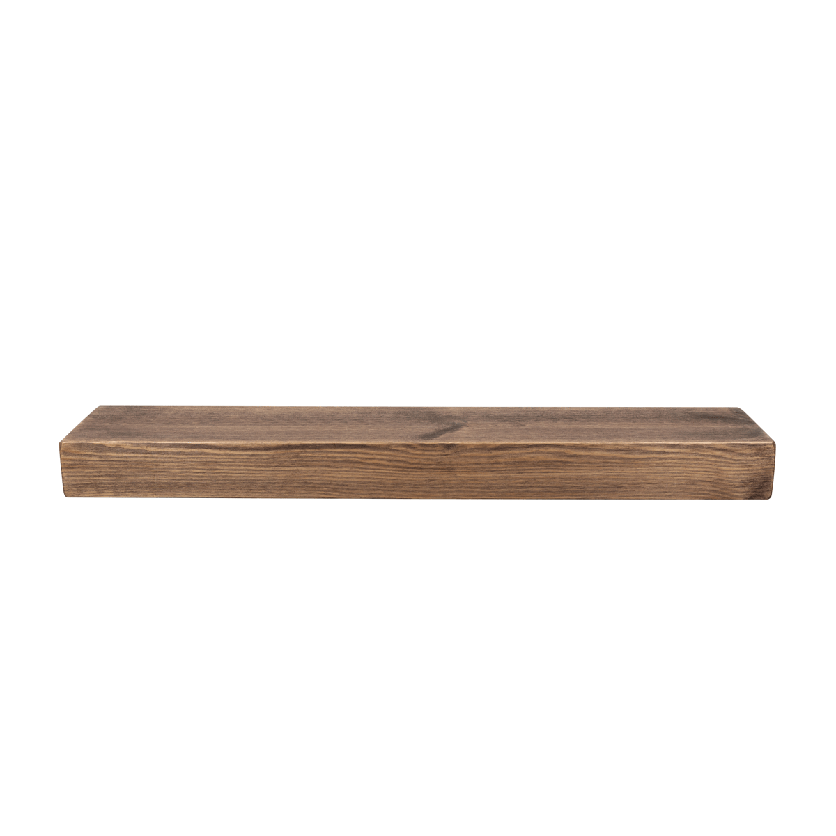 Rustic Floating Shelf 14.5cm x 7cm - Walnut