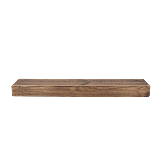 Rustic Floating Shelf 14.5cm x 7cm - Walnut