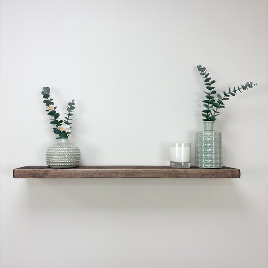 Rustic Floating Shelf - 14.5cm x 3.5cm - 