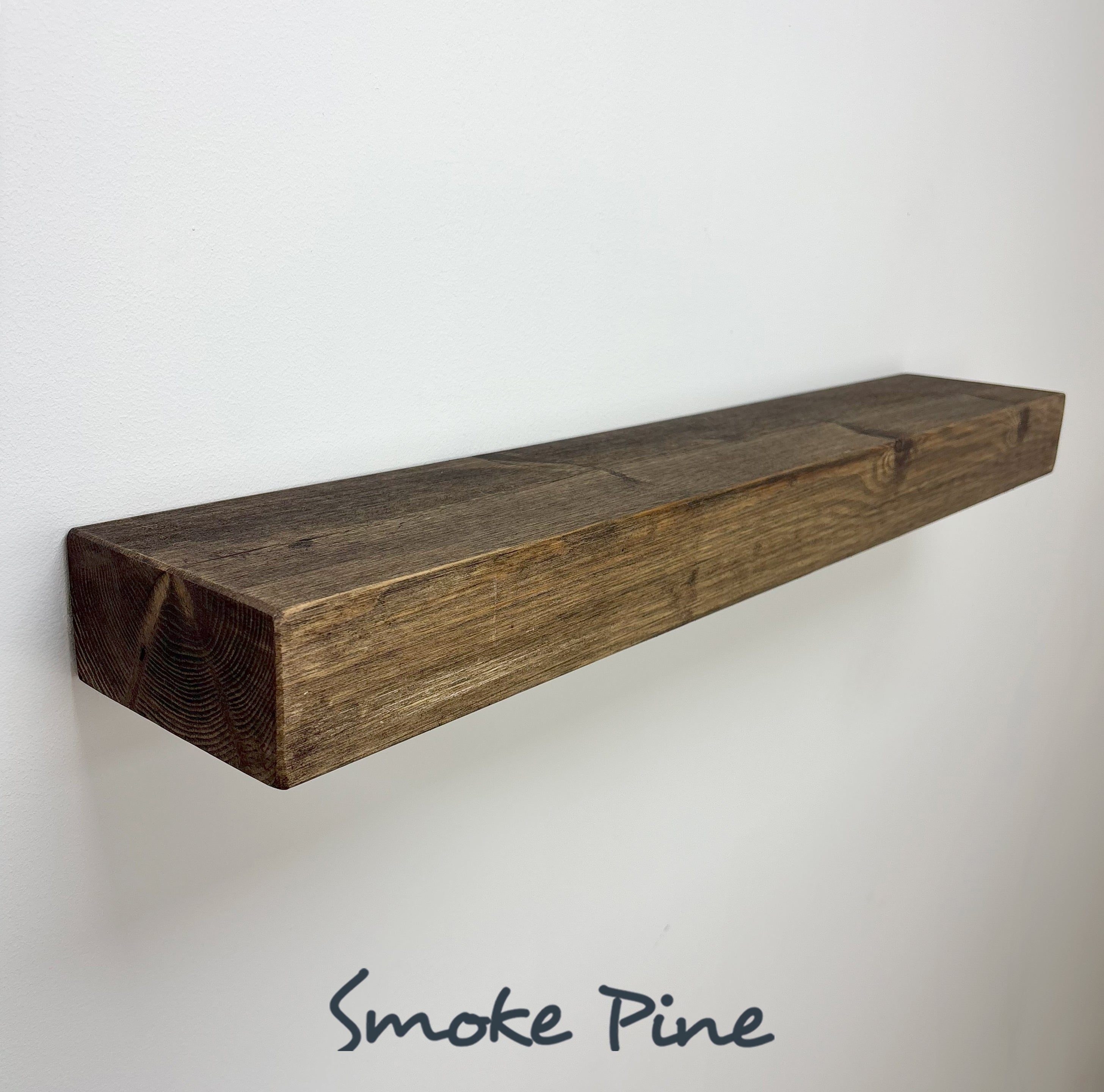 Rustic Floating Shelf - 14.5cm x 7cm - 