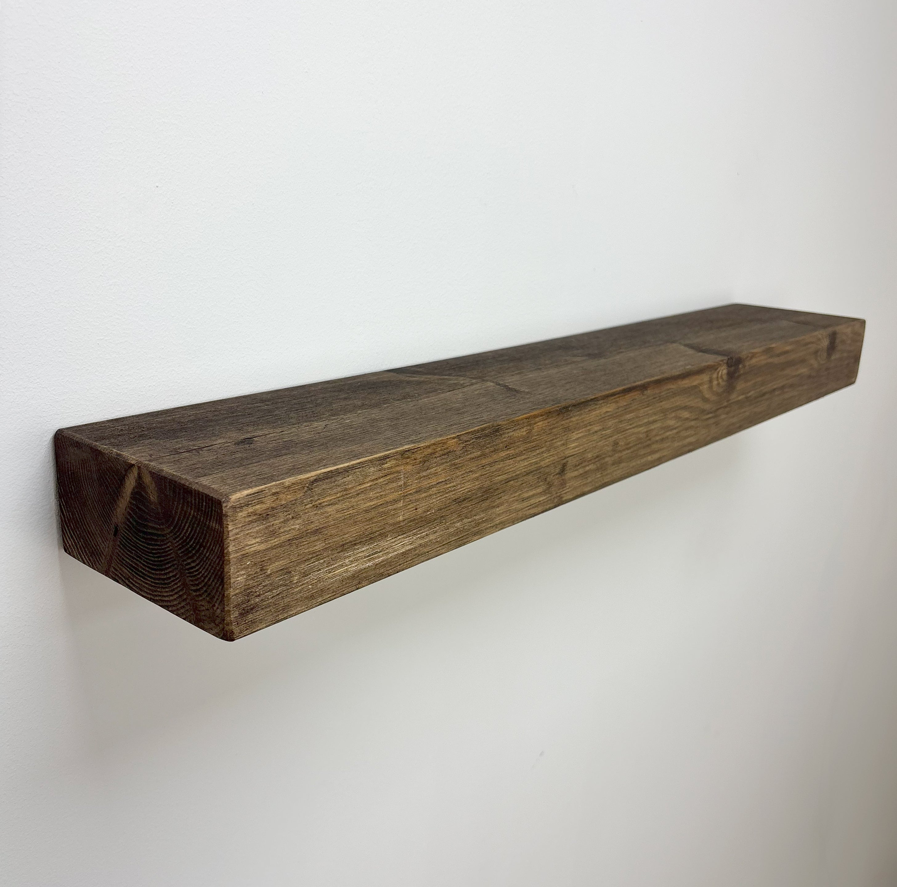 Rustic Floating Shelf - 14.5cm x 7cm