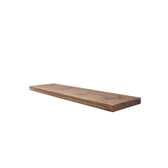 Rustic Floating Shelf 22cm x 3.5cm - Smoke Pine