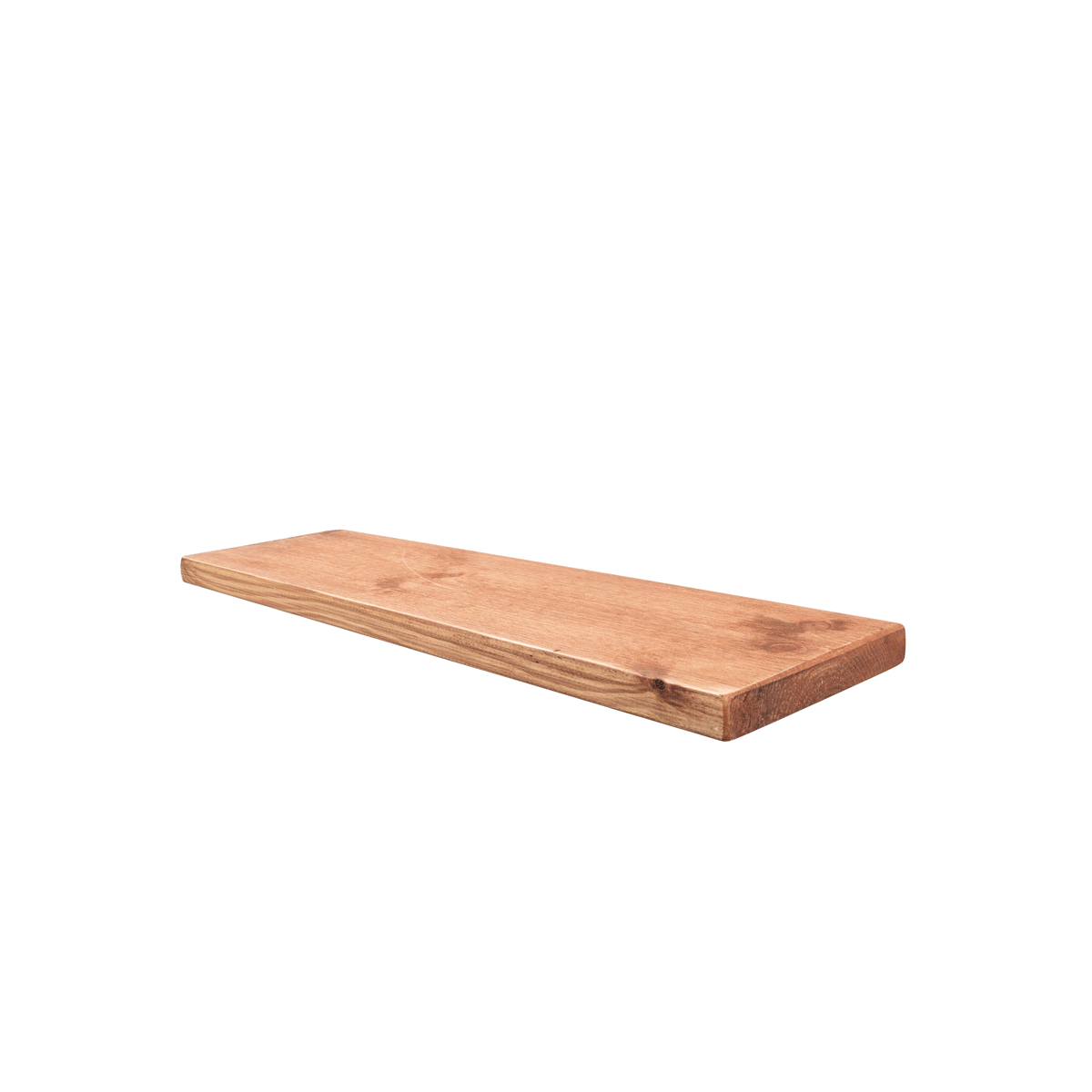 Rustic Floating Shelf 22cm x 3.5cm - Teak