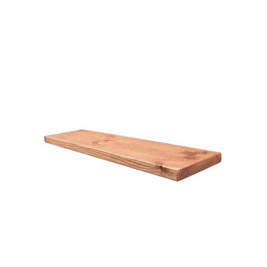 Rustic Floating Shelf 22cm x 3.5cm - Teak