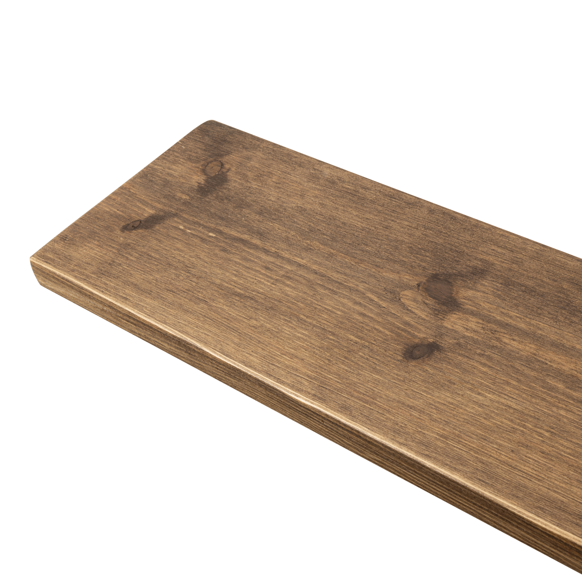 Rustic Floating Shelf 22cm x 3.5cm - Smoke Pine