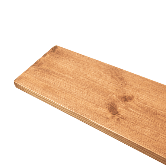 Rustic Floating Shelf 22cm x 3.5cm - Teak