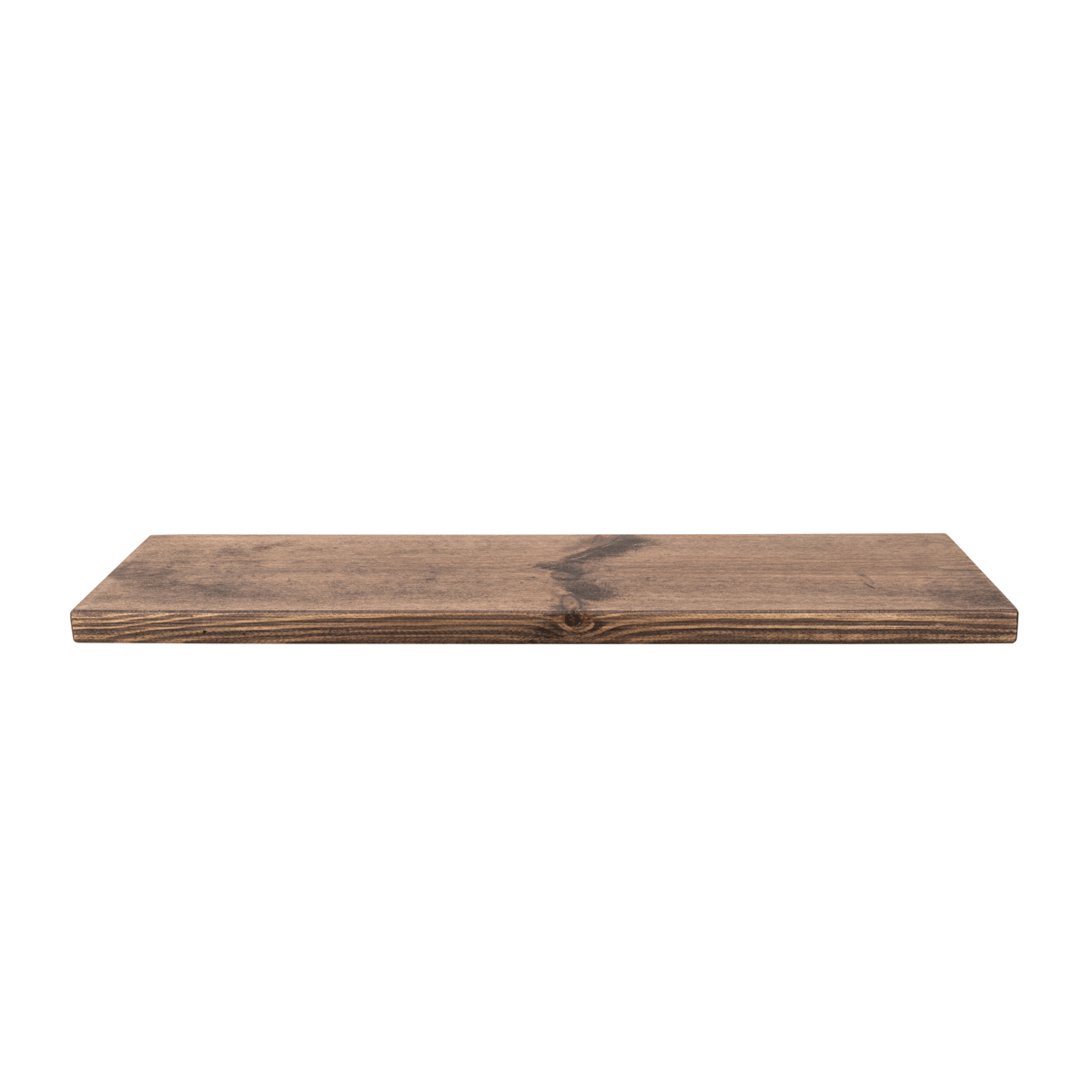 Rustic Floating Shelf 22cm x 3.5cm - Walnut