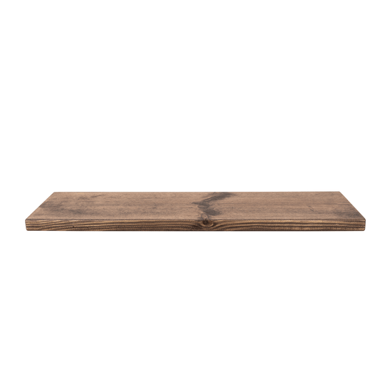Rustic Floating Shelf 22cm x 3.5cm - Walnut