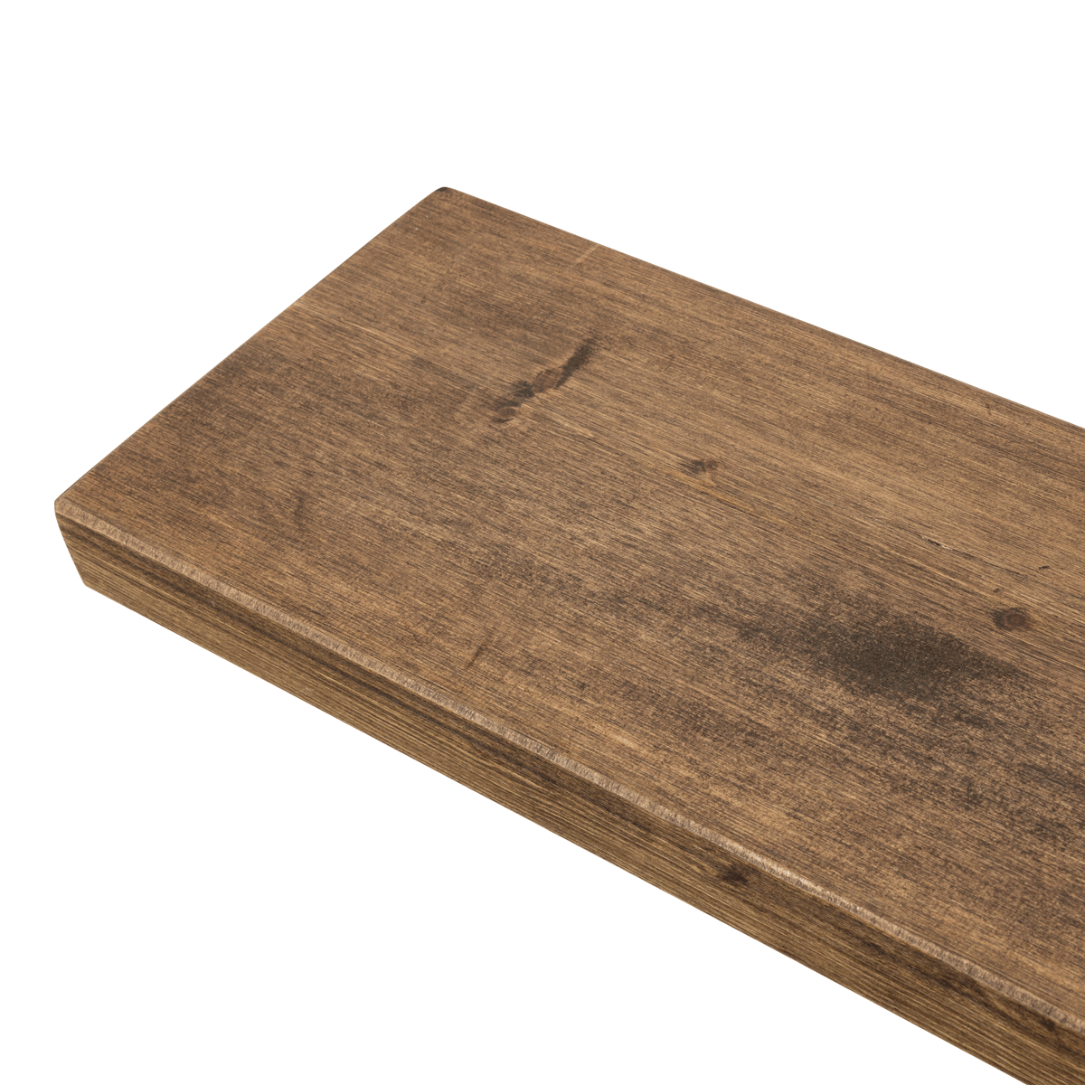 Rustic Floating Shelf 22cm x 4.5cm - Smoke Pine