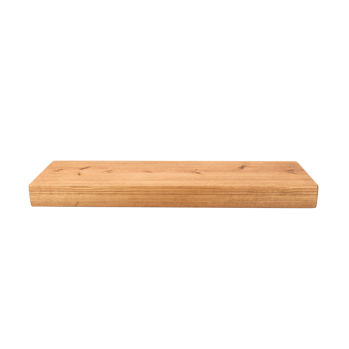 Rustic Floating Shelf 22cm x 7cm - Teak