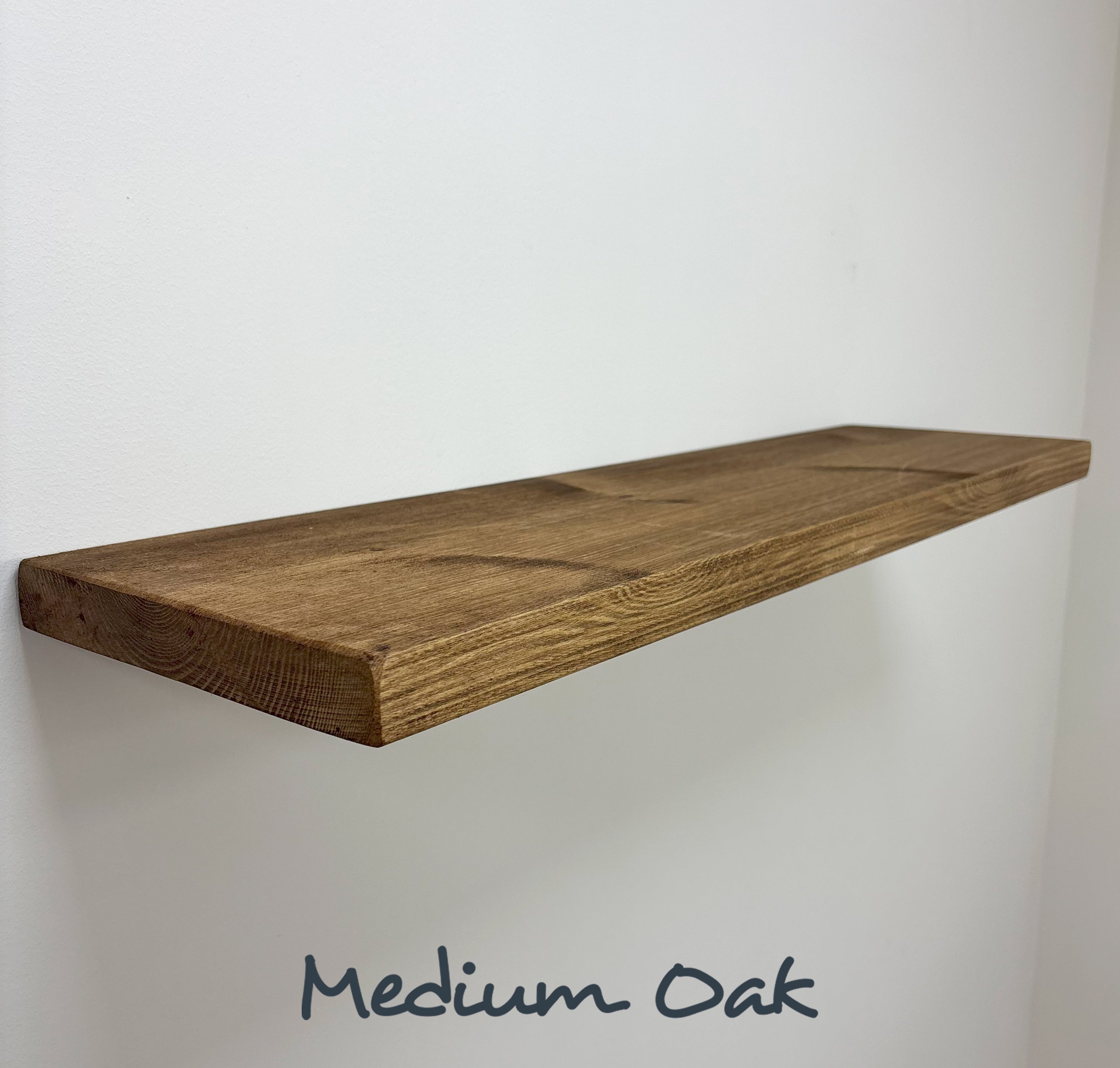 Rustic Floating Shelf - 22cm x 3.5cm - 