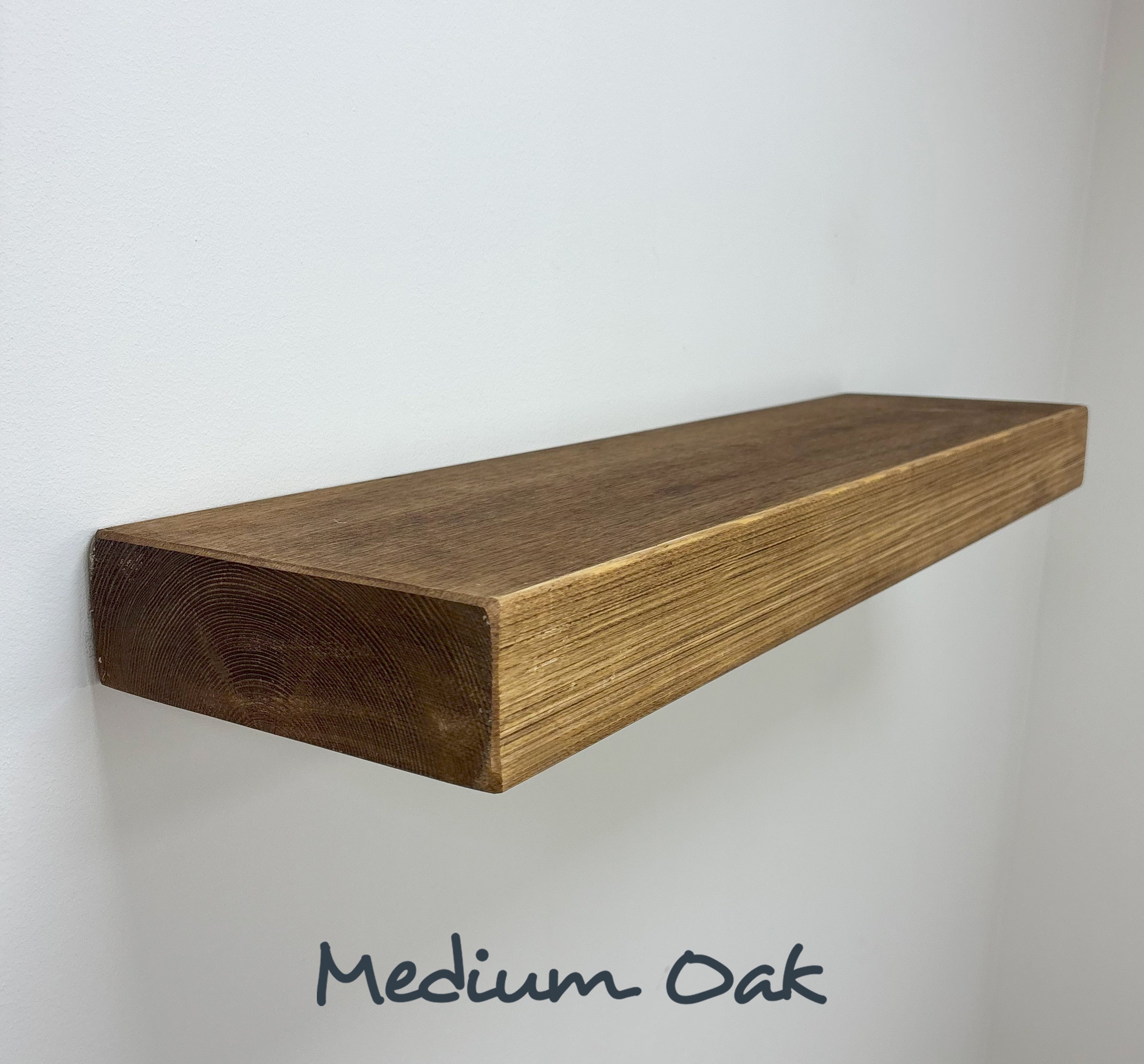 Rustic Floating Shelf - 22cm x 7cm - 