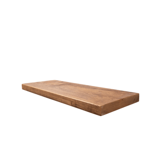 Rustic Floating Shelf 29cm x 4.5cm - Medium Oak 