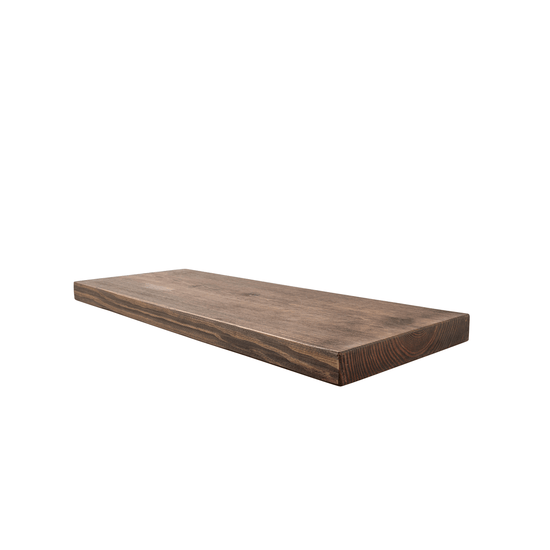 Rustic Floating Shelf 29cm x 4.5cm - Walnut