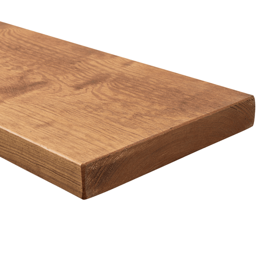 Rustic Floating Shelf 29cm x 4.5cm - Teak