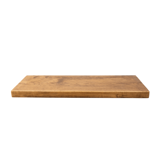 Rustic Floating Shelf 29cm x 4.5cm - Medium Oak 