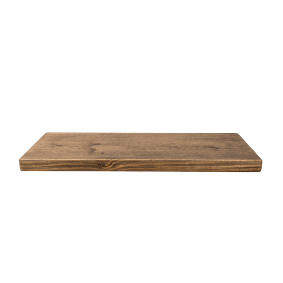 Rustic Floating Shelf 29cm x 4.5cm - Smoke Pine
