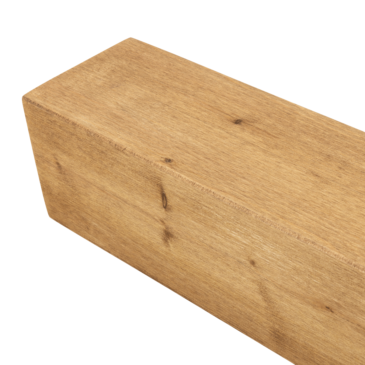 Rustic Mantel Beam 14.5cm x 14.5cm - Medium Oak 