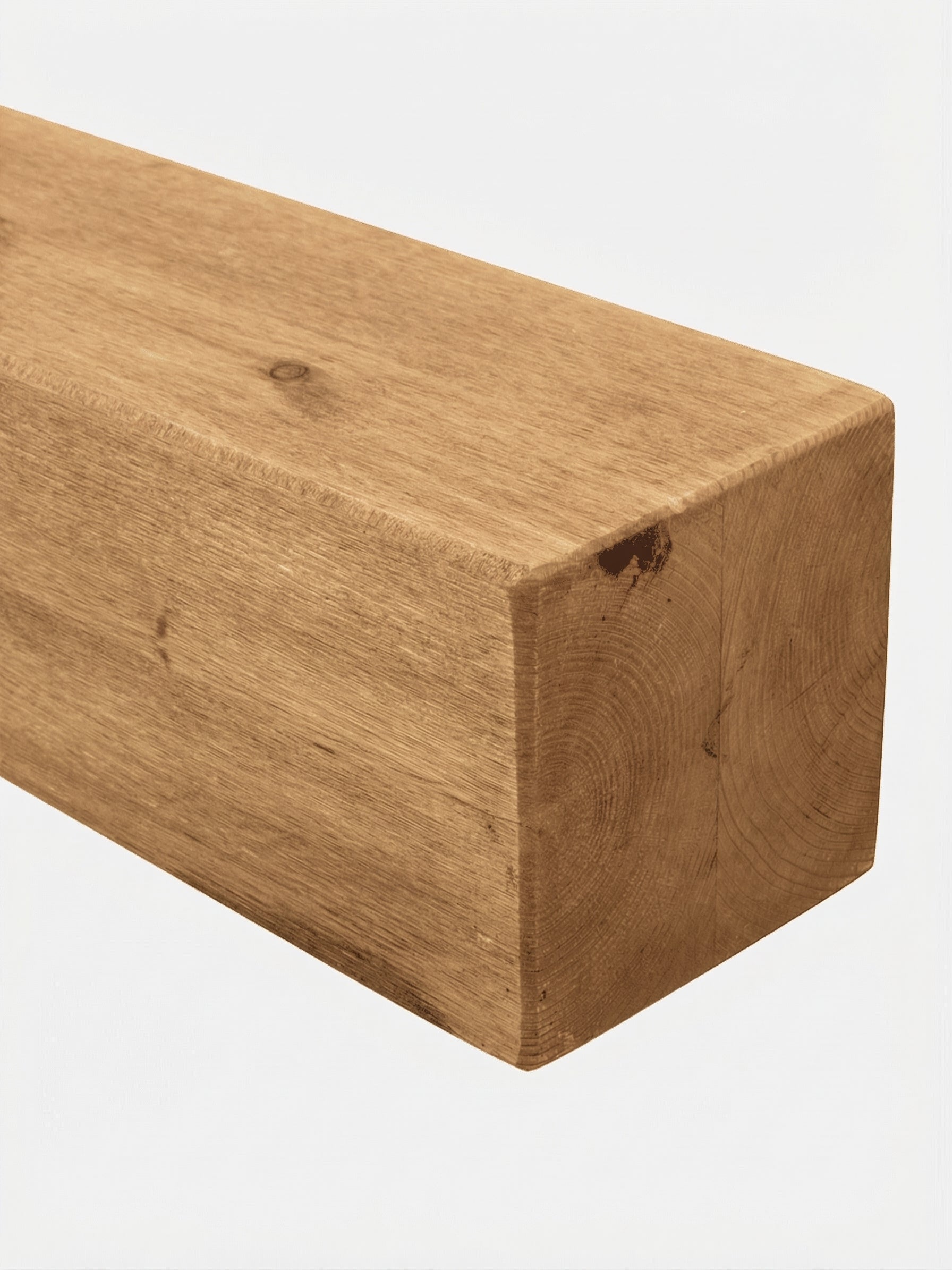 Rustic Mantel Beam - 14cm x 14.5cm - Mantel Beams