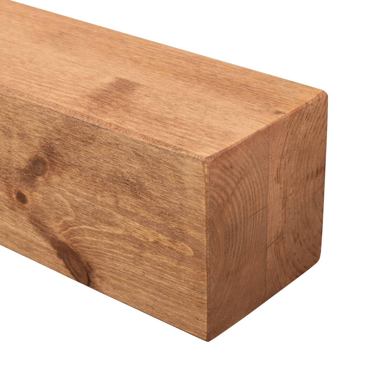 Rustic Mantel Beam 14.5cm x 14.5cm - Teak