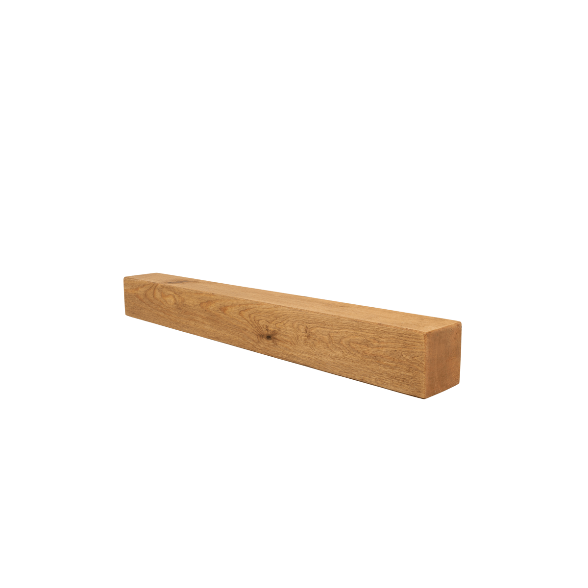Rustic Mantel Beam 9.5cm x 9.5cm - Medium Oak