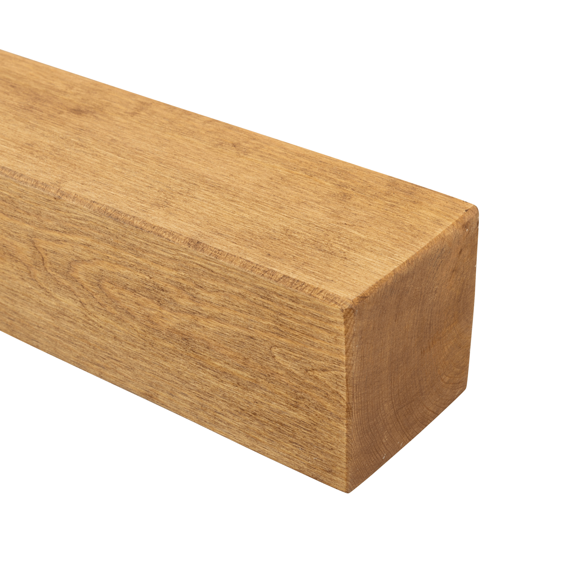 Rustic Mantel Beam 9.5cm x 9.5cm - Medium Oak