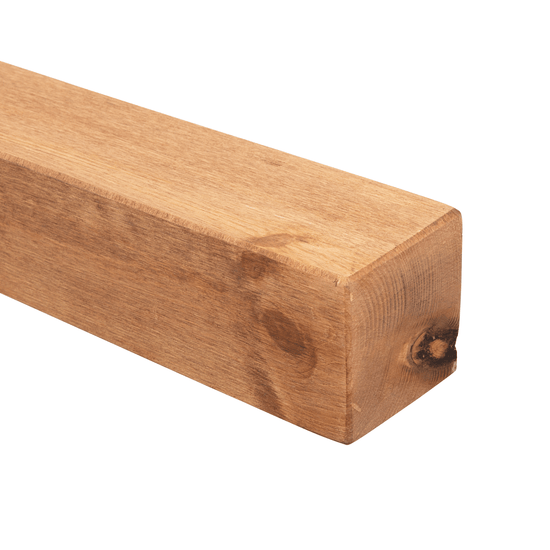 Rustic Mantel Beam 9.5cm x 9.5cm - Teak