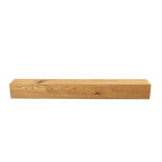 Rustic Mantel Beam 9.5cm x 9.5cm - Medium Oak