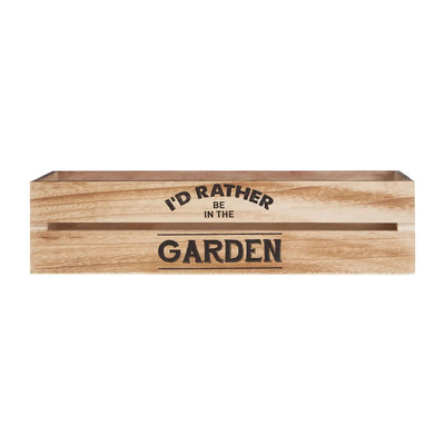 Rustic Wooden Herb Planter - Planters, Vases & Bowls