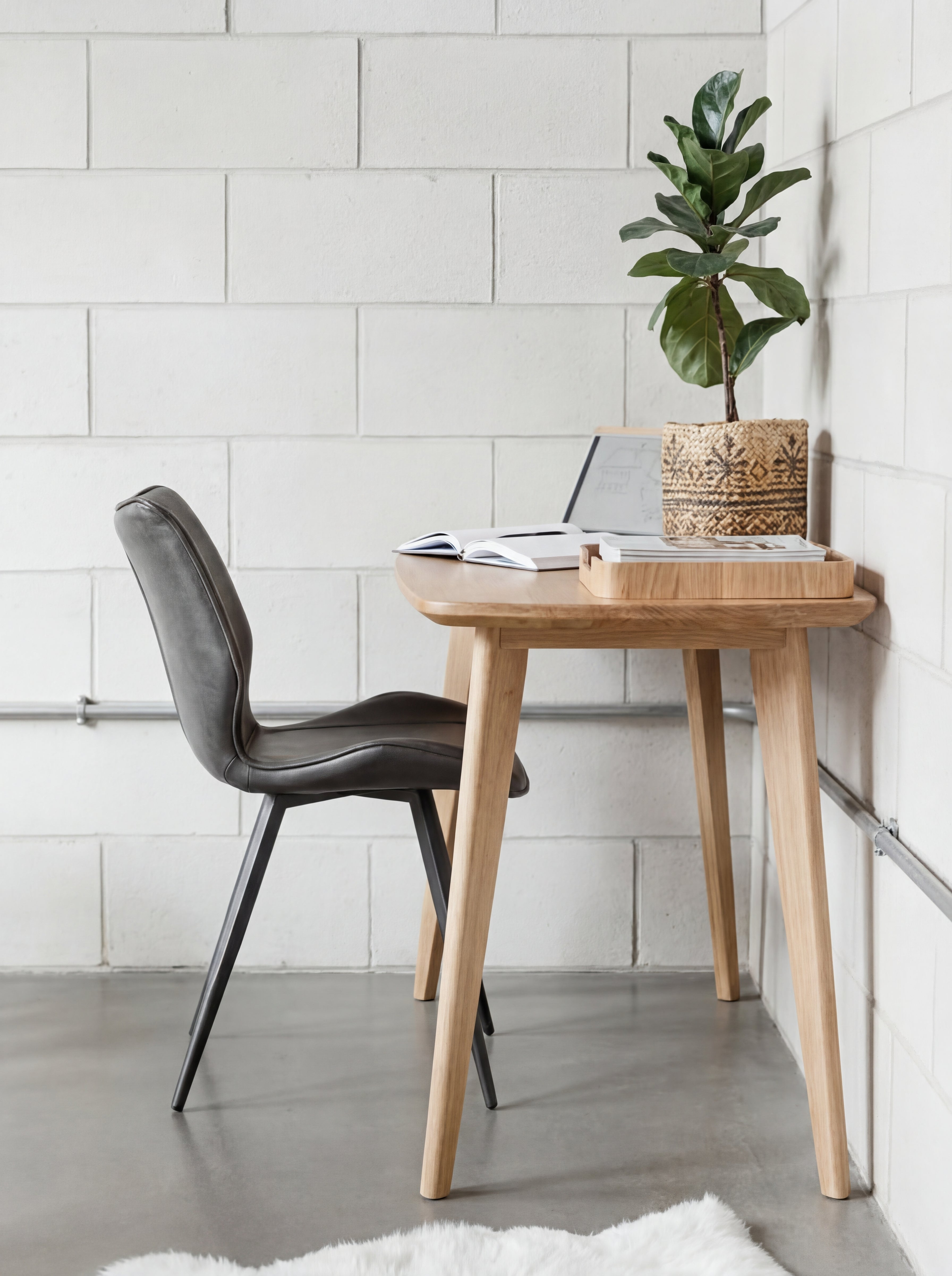 Salters Oak Desk - Desks