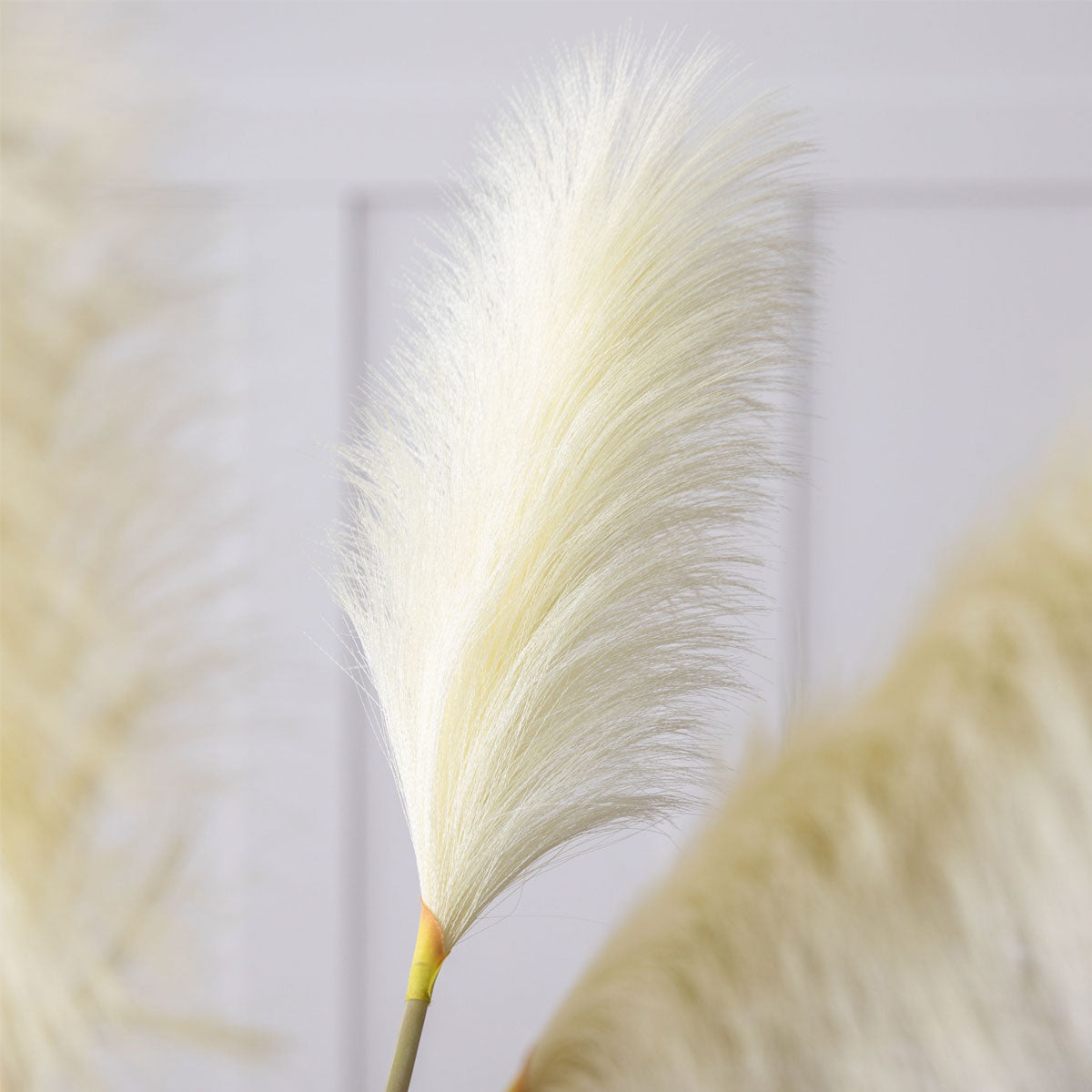 Tall Feather Stem - Cream - Pack of 5 - Wreaths & Plants