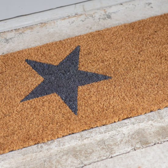 Top Step Star Doormat - Door Stops, Door Signs & Door Mats