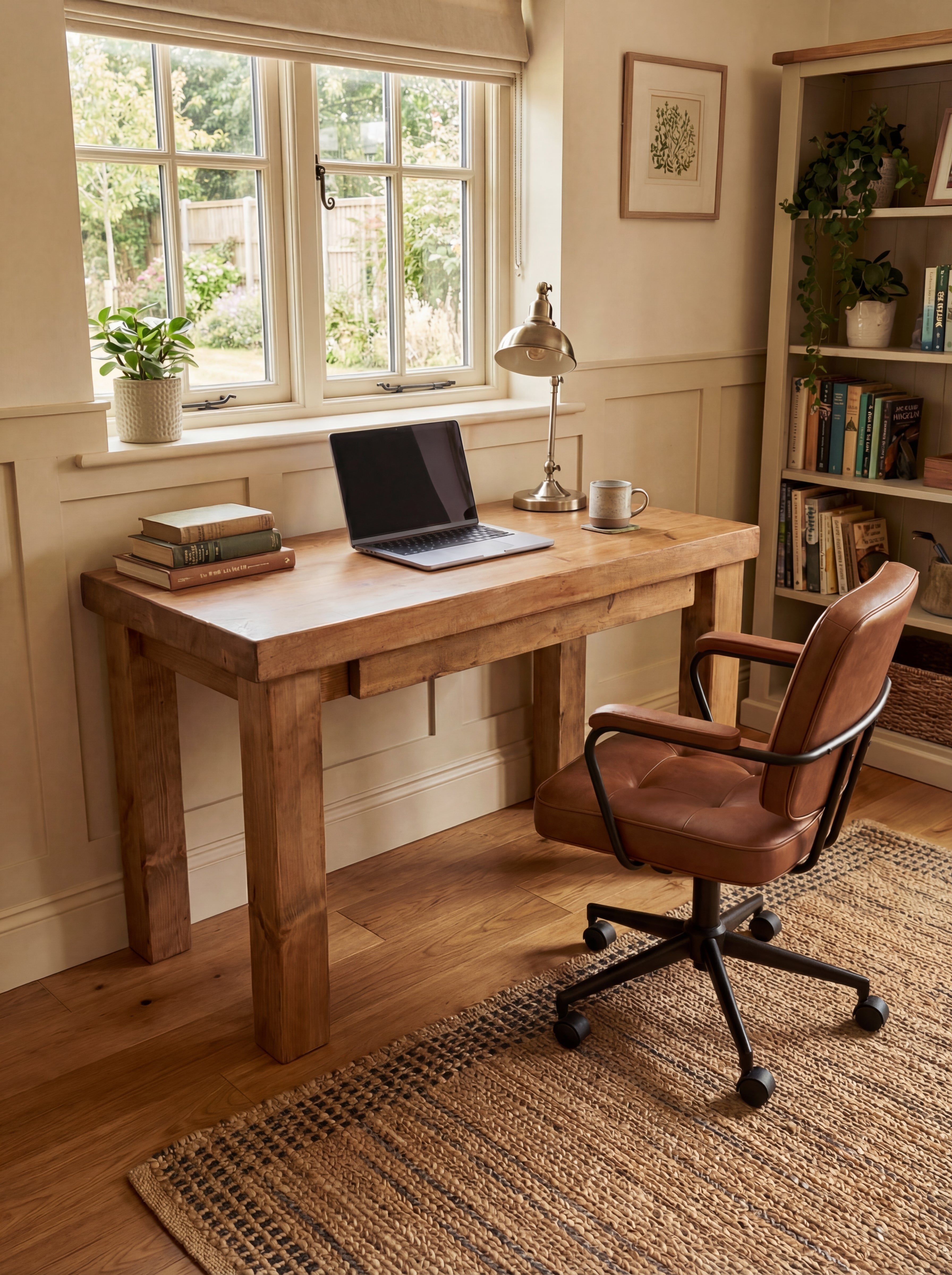 Wansbeck Desk With Drawer - Desks