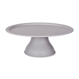 White Steel Cake Stand - Tableware & Entertaining